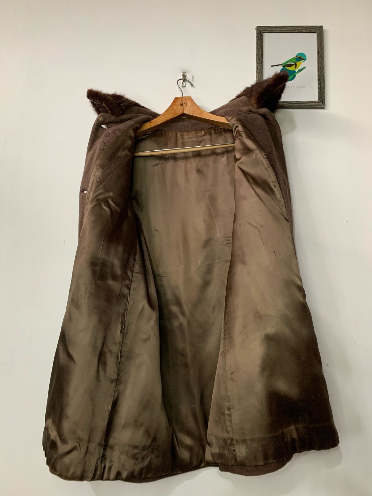 Abrigo Café Elegante Original 🇺🇸 - Talla S