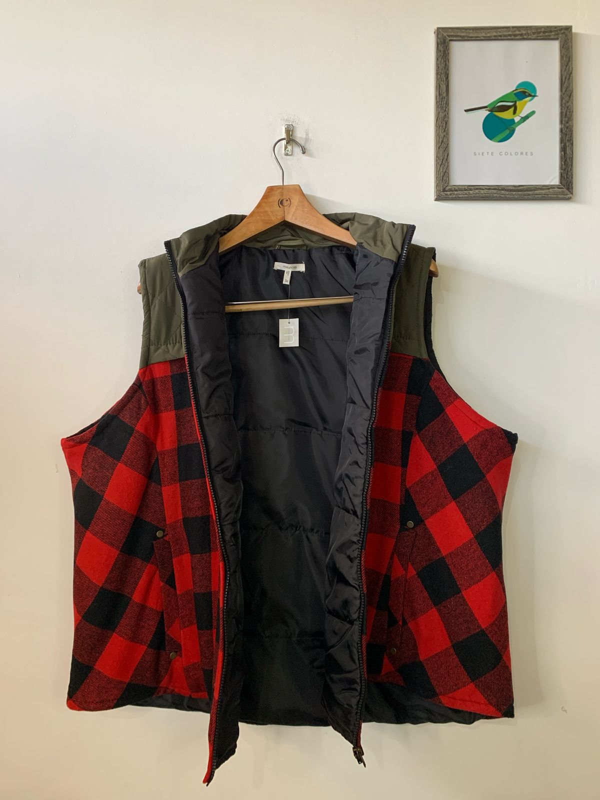 Chaqueta Sin mangas Mauirices🇺🇸Nueva 💎 - 3XL (XL Grande)