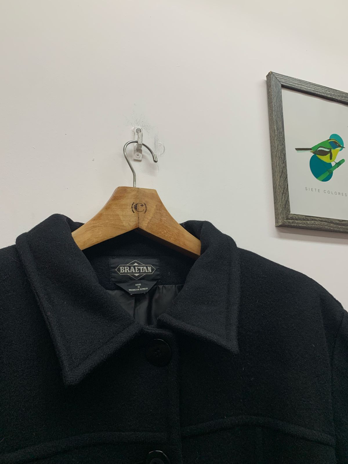 Abrigo negro Braetan🇺🇸Original - Talla XL