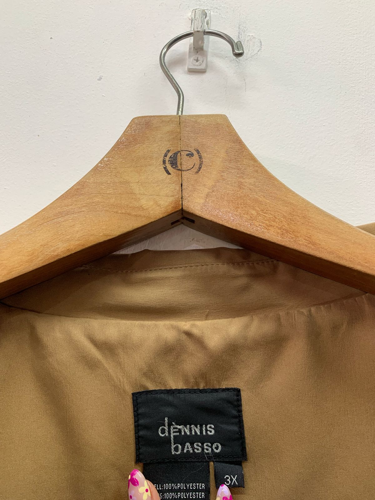 Chaqueta Dennis Basso🇺🇸Original - Talla XXXL