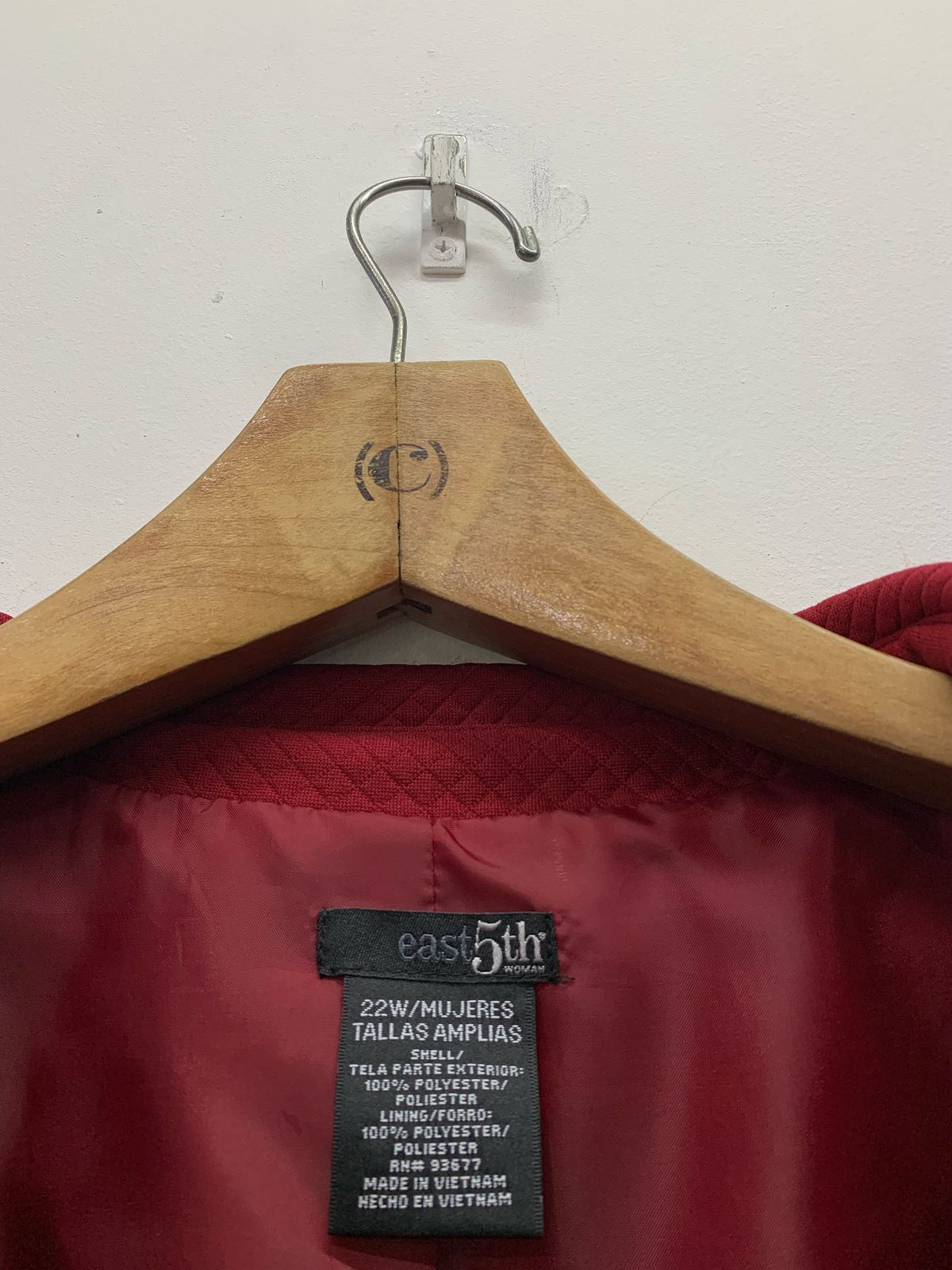 Chaqueta East5th🇺🇸Original - Talla XL