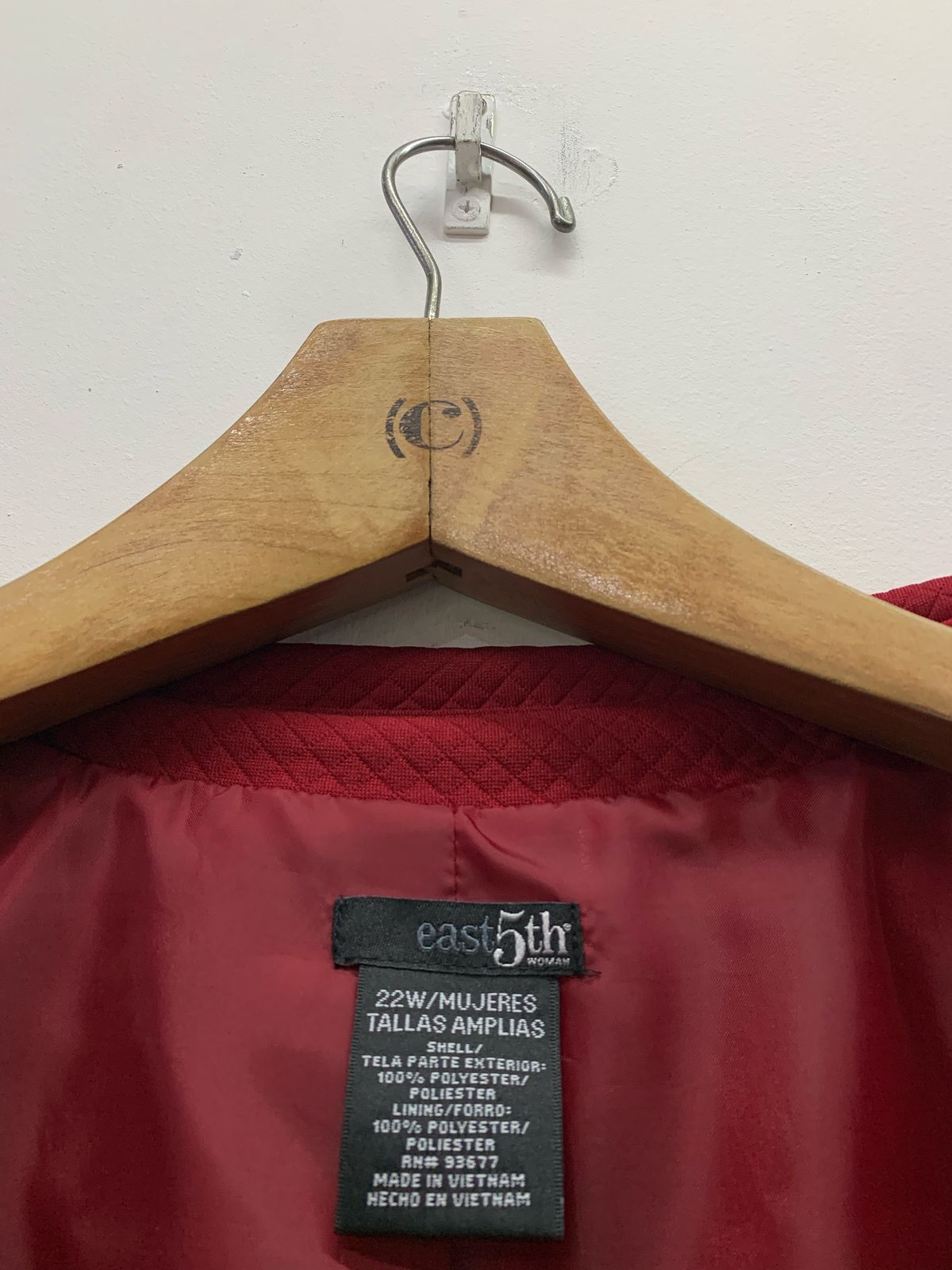 Chaqueta East5th🇺🇸Original - Talla XL